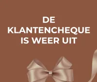 De klantencheque is uit!